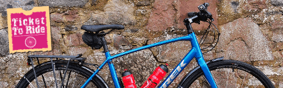 hire hybrid touring bike in inverness