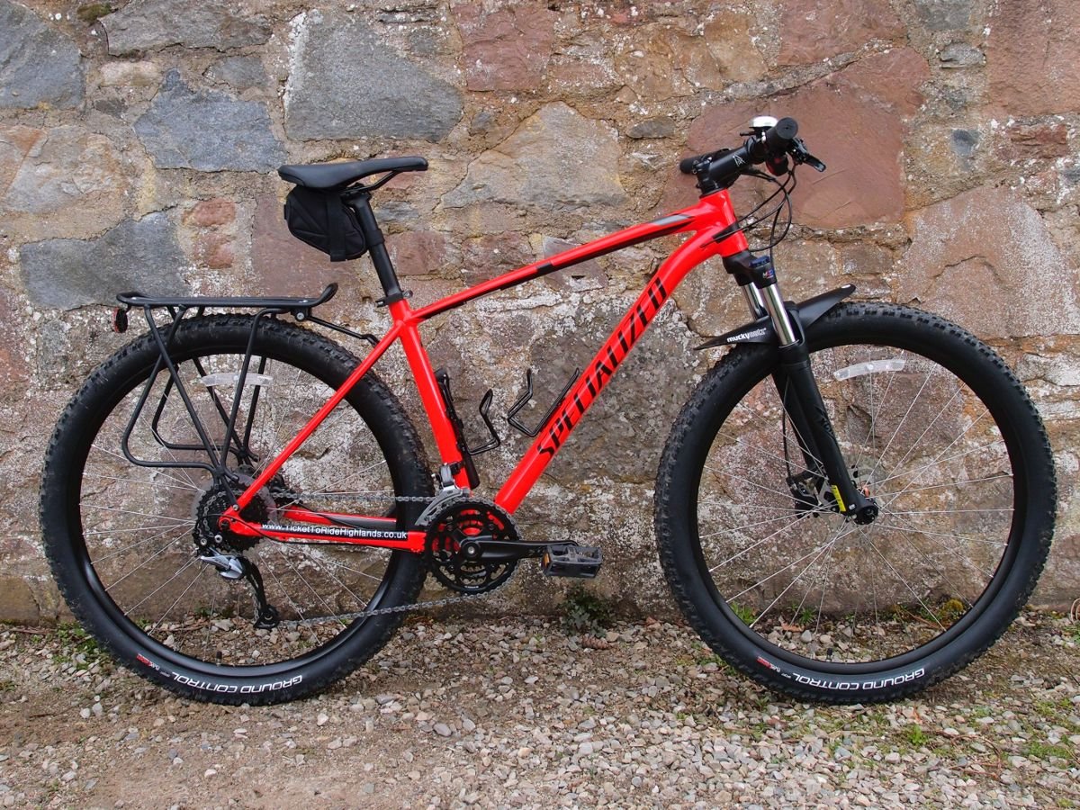 specialized rockhopper red and black