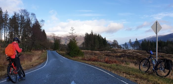 NCN78 Caledonia Way between Gairlochy and Clunes heading east